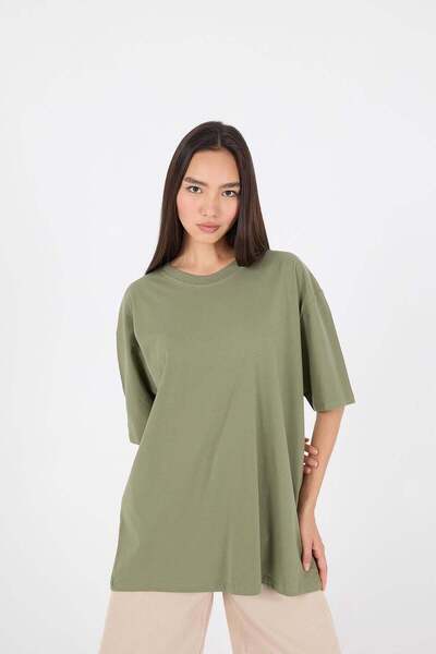 Addax Tricou basic cu guler rotund P10111-d7