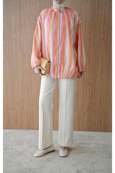 MERETTO By Akıl Sunri̇se Design Bomber Jacket