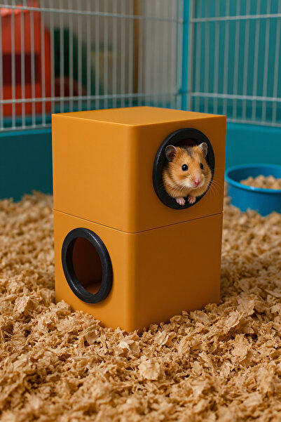 T×DEM Hamster Yuvası ※ Hamster Evi ※ KarışıkRenk ※ Hamster Kafesi ve Habitatı...