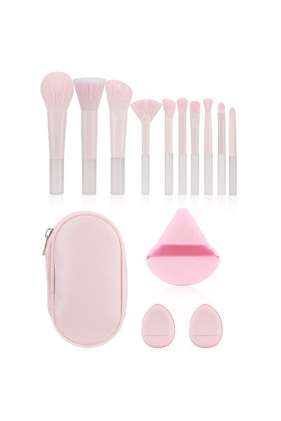 choice2 10pcs set New Mini Makeup Brush Set 10PCS Eyeshadow Loose Powder Brus...