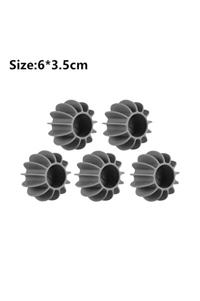 Choice xyq-5PCS 5/10pcs كرات غسيل سيليكون قابلة لإعادة الاستخدام لتنظيف الملا...