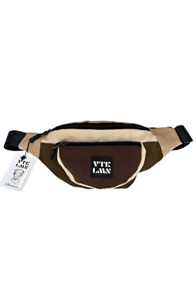 Vatkalimon Unisex Renkli Omuz ve Bel Çantası