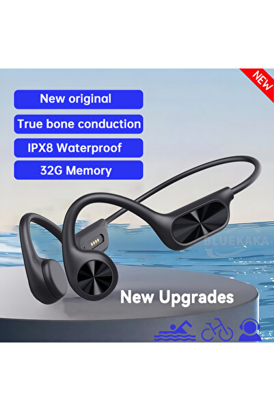 Choice4 TOP1 CDBlack 2025 Bone Conduction Wireless Headphones IPX8 Waterproof...