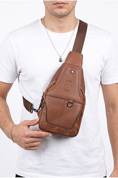 en deri Taba Men's Shoulder Bag - Daily Crossbody Messenger Bag
