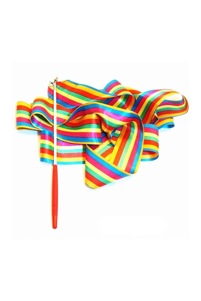 Choice 4m Colors 4m Artistic Gymnastics Ribbon with Rod Colorful Children Dan...
