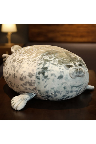 choice2 30CM A 30CM Angry Blob Seal Pillow Chubby 3D Novelty Sea Lion Doll Pl...