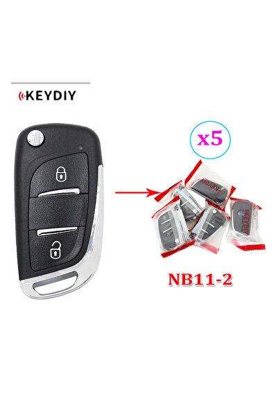 Choice1 NB11-2 5 قطع من مفاتيح السيارة عن بعد متعددة الوظائف من KEYDIY، 3 أزر...