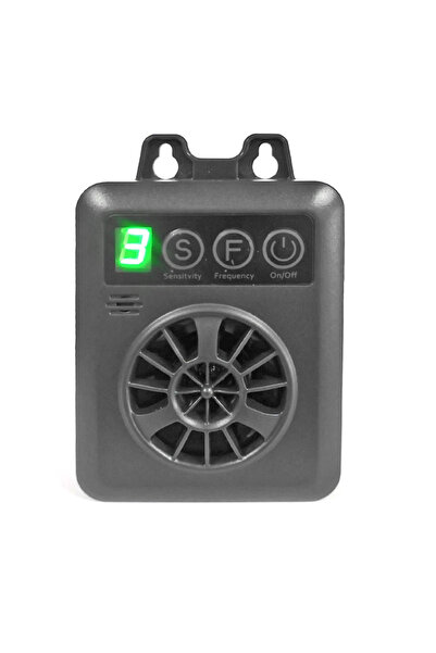 Choice1 Black-Rechargeable Anti Barking Ultrasonic Dog Repeller for Outdoor U...