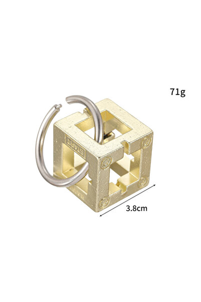 Choice19 20 Lock Puzzles Classic IQ Metal Brain Teaser Magic Baffling Puzzles...