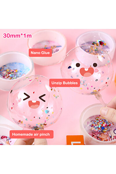 Choice one size Multipurpose Nano Tape With Straws Beads For DIY Craft Childr...