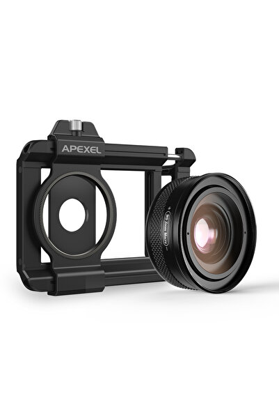 Choice Zoom macro lens APEXEL New HD 10-20X Zoom Macro Lens Mini Portable Mic...