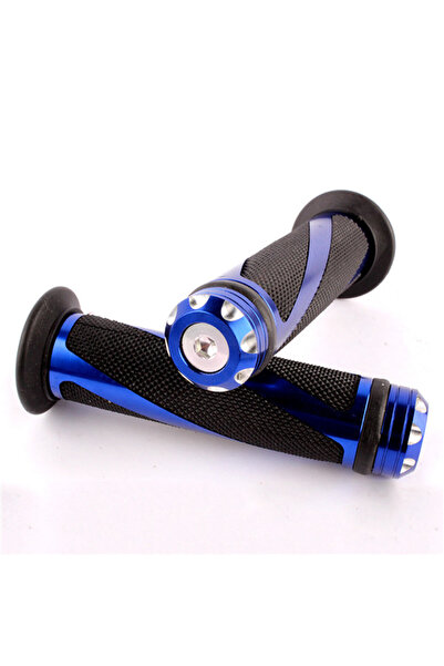 Choice Blue 7/8 "22mm Universal Motorcycle Handle Handlebar Hand Bar Grip Han...