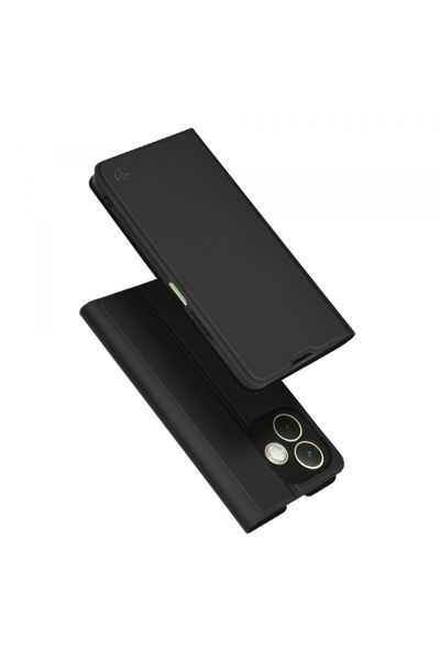 OPPO Husa pentru A5 Pro 4G / A5 Pro, Techsuit, Magskin Book, Neagra