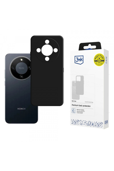 3MK Husa pentru Honor Magic8 Lite, 3MK, Neagra Mata