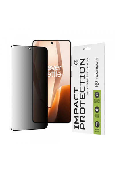 Oneplus Folie de protectie Ecran Privacy Techsuit pentru 13R, Sticla Securiza...