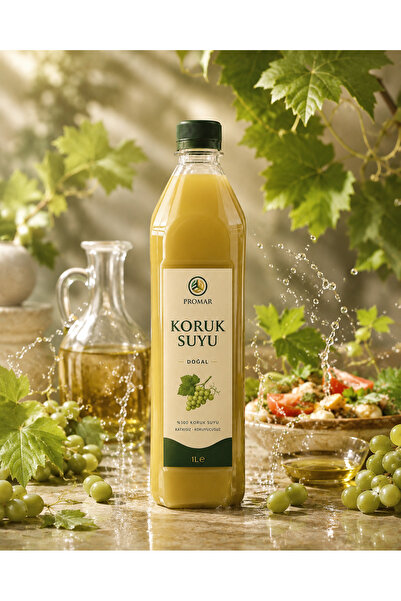 Promar Ekşi Koruk Suyu 1 Lt ×2 Adet