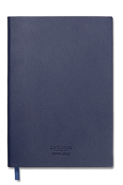 Victoria's Journals دفتر سوفتتونز ذو غلاف مرن A5 كريمي 128 صفحة. مخطط/مخططات