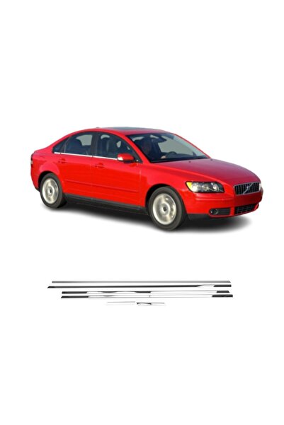 A&G Tuning Volvo S40 Krom Cam Çıtası Takımı 2005-2012 6Prç Paslanmaz Çelik