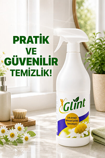 GLİNT Çok Amaçlı Bitkisel İçerikli Temizleyici 1 Litre Leke ve Yağ Temizliği