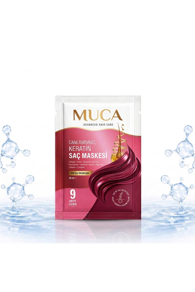 MUCA Collagen Hair Mask Repairing Keratin Hair Care Mask for Hair Loss and Th...