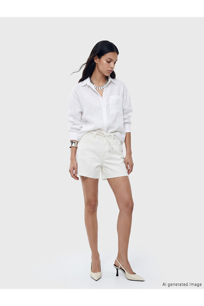 LC Waikiki Alita city: regular fit women's jean shorts - stand out from the c...
