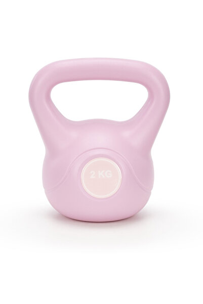 SERSIMO Kettlebell fitness 2 kg, minge cu mâner ergonomic, ABS și ciment, 16x...