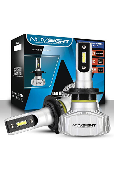NOVSIGHT LED Λάμπες 2ΤΜΧ 25W 5000LM N15-H7 6500K