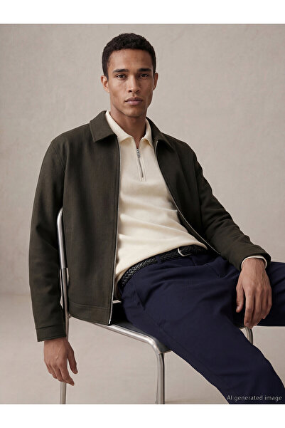 LC Waikiki Alita City Standard Fit Men's Cashmere Coat with a Difference