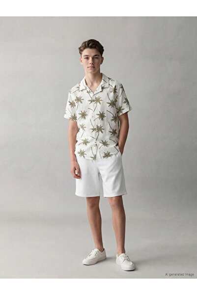 LC Waikiki NEVAVM شورت للأولاد بخصر مطاطي