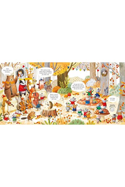 Usborne Orchestra de animale cântă Mozart