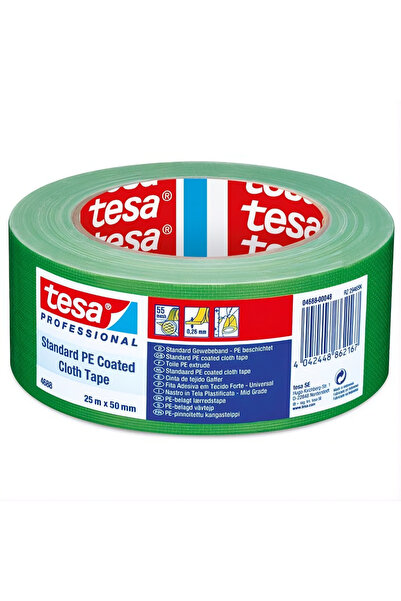 Tesa Bandă adezivă pentru reparații, verde, 25m x 50mm, - 4688