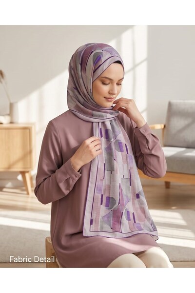 test marka Nergi̇s scarf natural shawl