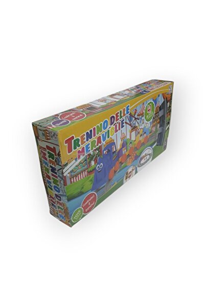KIZILKAYA Treni̇no Delle Meraviglie Magic Blocks 41 Pieces Train Set
