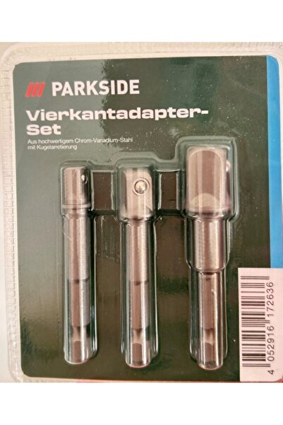 PARKSIDE مجموعة محولات لوكما 1/4 بوصة، 3/8 بوصة و1/2 بوصة، 3 قطع