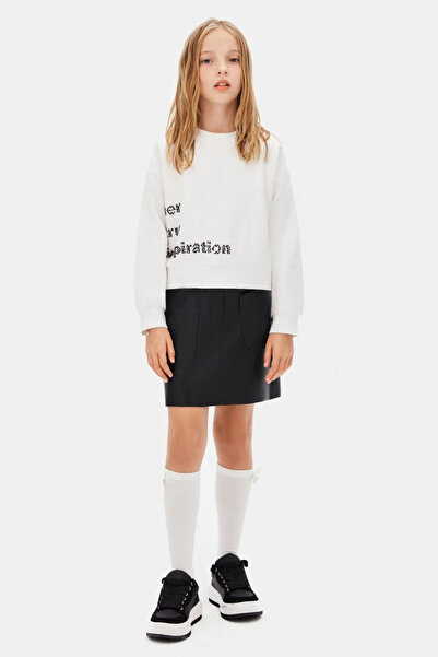 HAUSEkids 8-14 Years Old Magic Cool Girl Skirt-Black