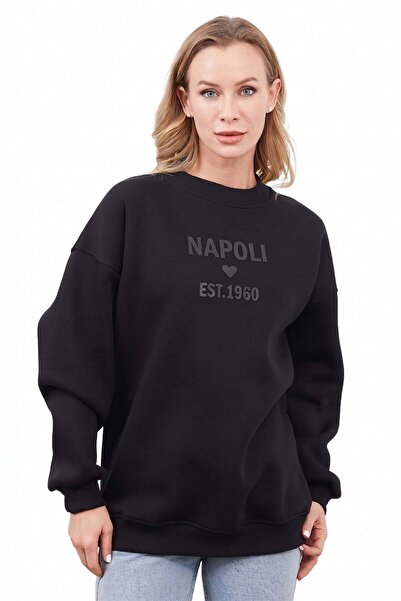 Fulla Moda Napoli majica sa štampanim motivom, veće veličine
