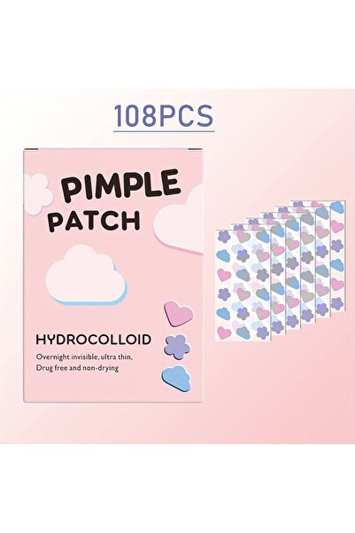 Choice 108PCS Acne Patches (multiple shapes, 108 counts) Hydrocolloid acne pa...