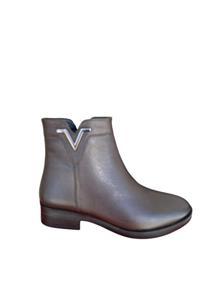 Castle Black Yldz-21893-1 Women's Genuine Leather Classic Boots Brown