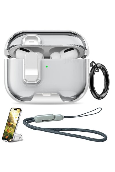 Choice7 for Airpods Pro 3 White Case for Airpods Pro 3 with Secure Lock & Pho...