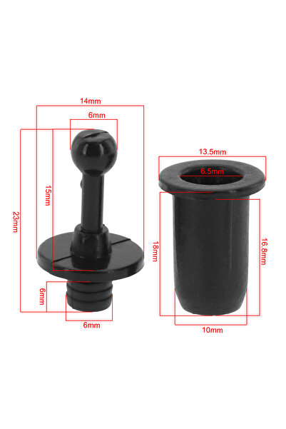 Choice7 015 10 قطع طقم دبابيس شبك مكبر الصوت، مشابك مكبر صوت للتركيب الذاتي، ...