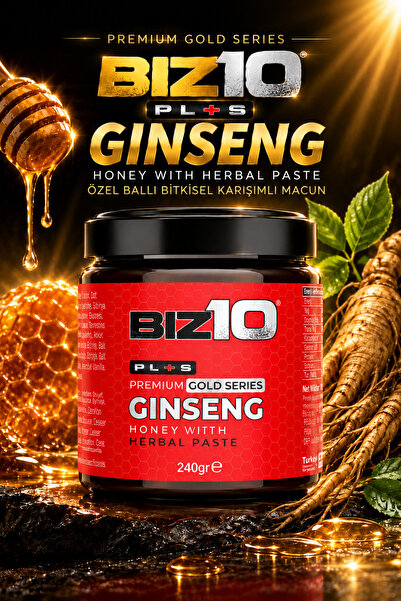 Biz10 Plus Ginseng, Maca Extract, Tribulus Terrestris, Çakşır Otu, Panax Içer...