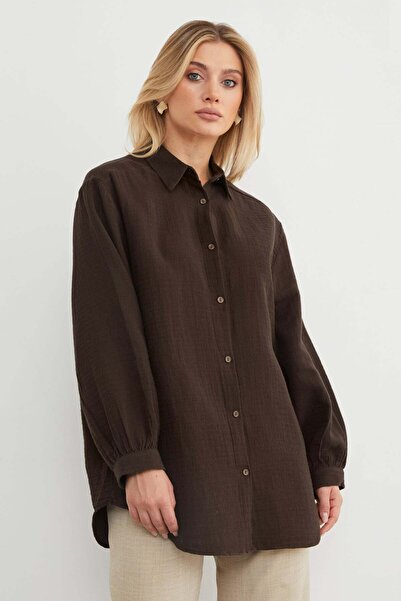 Fulla Moda Basic Oversize Shirt