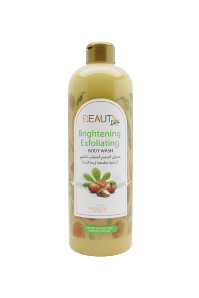 Beauty Palm Brightening & Exfoliating Body Wash 1000ml - Shea Butter Extract