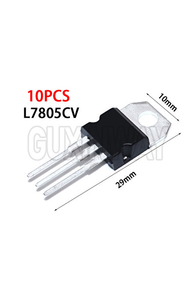 Choice4 L7805CV 10PCS LM7805 L7805CV/L7806/7808/7809/7812/7815/7818/7824 TO-2...