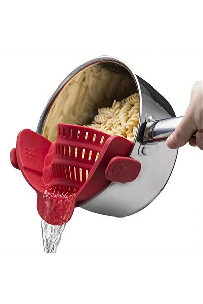 choice2 Red 1pc, Strainer, Pot Strainer, Adjustable Clip On Strainer For Pots...