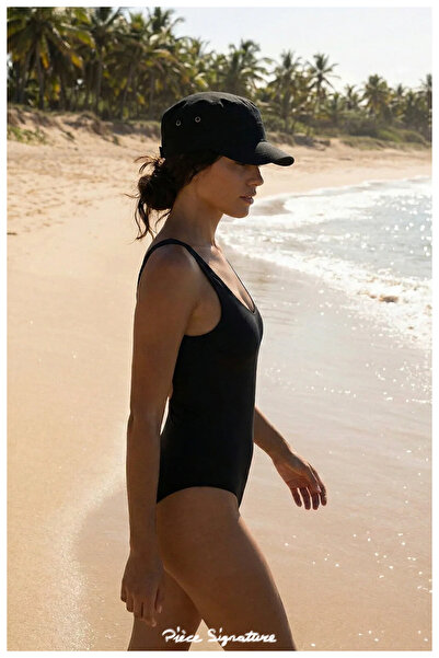 PIECE SIGNATURE Star Emblem Castro Cotton Hat (Adjustable from the Back, Unisex)