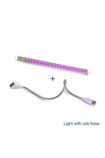 Choice مصباح مع خرطوم USB، مصباح LED لنمو النباتات الطيف الكامل مع خرطوم مرن،...