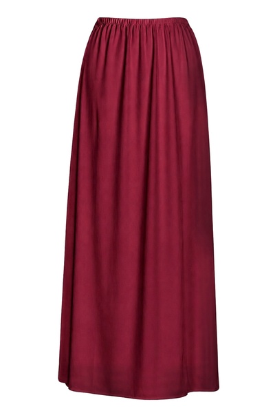 Kahra Collection Burgundija podstava duge suknje pune dužine
