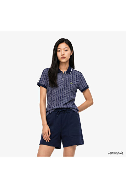 Lacoste Kadın Lacivert Polo