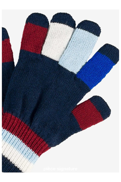PIECE SIGNATURE 100% acrilic, material elastic și mănuși colorate pentru băie...